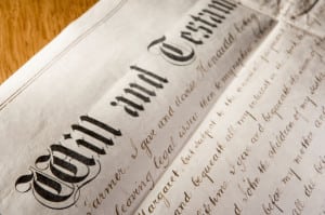 last will & testiment